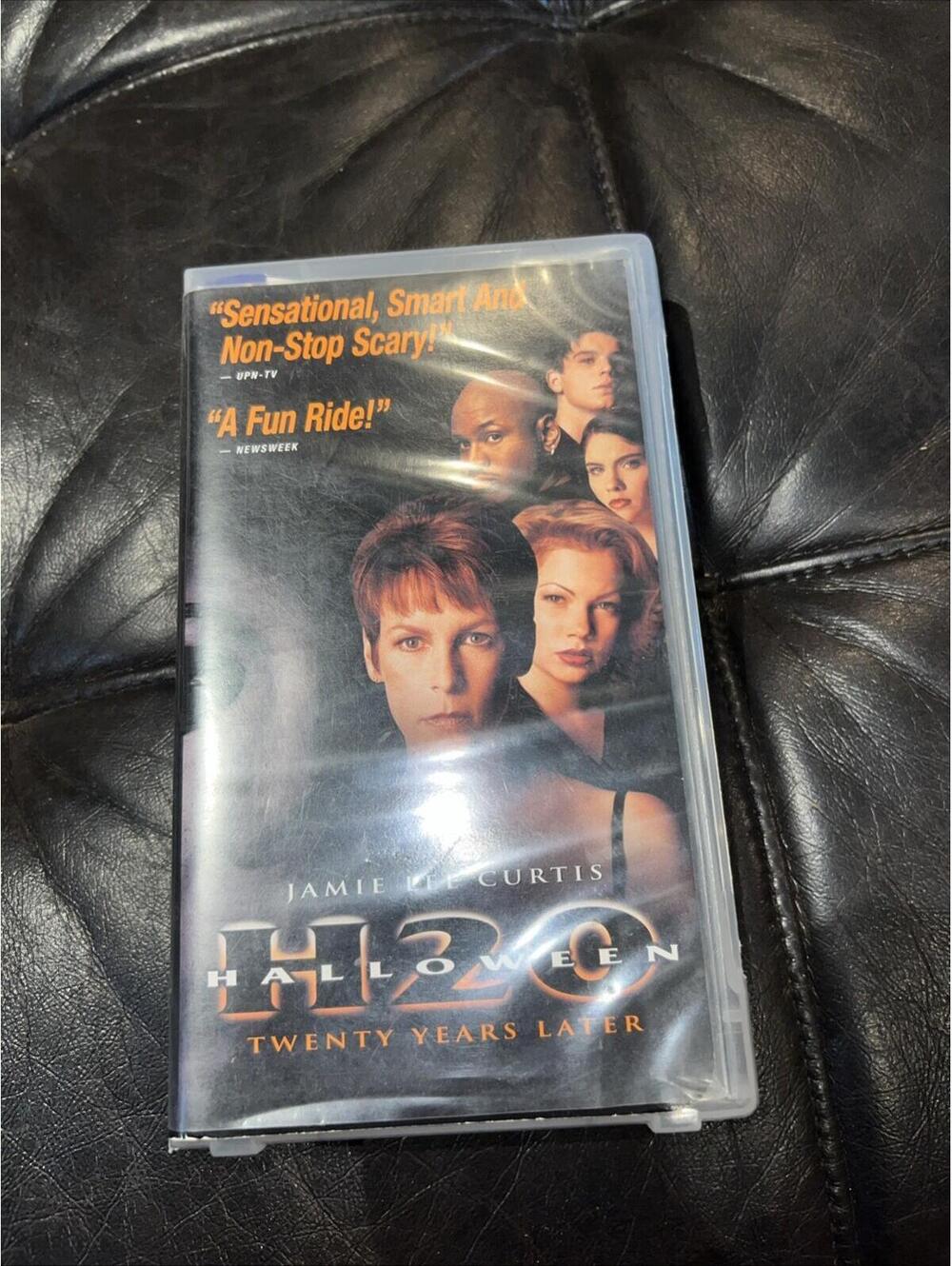 Halloween H20 Twenty Years Later VHS 1998 Clamshell Holleywood Video